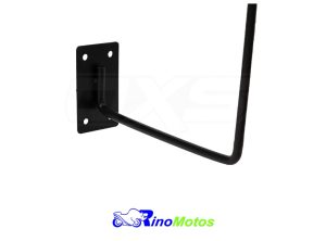 SOPORTE PORTA CASCO MOTO TIPO AUREOLA A LA PARED