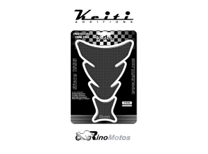 TANK PAD CARBON BLACK KT3200CF KEITI
