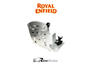CUBRE CARTER ALUMINIO ROYAL ENFIELD CLASSIC Y BULLET