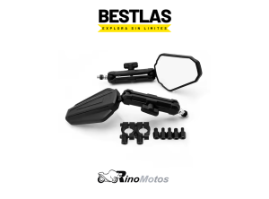 ESPEJOS ABATIBLES REAR MIRROR CON ADAPTADORES
