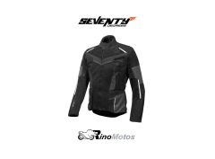 Chaqueta para Moto Seventy SD-JT70 Atacama Touring Hombre Negro/Gris/Blanco