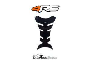 CUBRE ESTANQUE ADHESIVO PARA MOTO 4RS PREMIUM CARBON