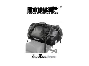 BOLSO DE COLA PARA MOTO RHINOWALK MT20450 45L IMPERMEABLE