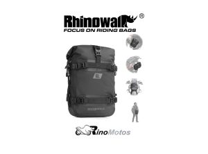 BOLSO IMPERMEABLE PARA MOTO RHINOWALK MTR2206 6 LITROS DRY BAG