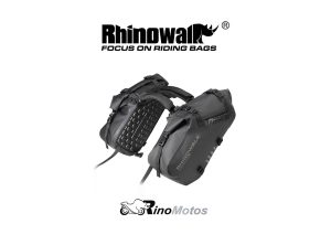 BOLSOS LATERALES PARA MOTO RHINOWALK MT1428 28 LITROS IMPERMEABLE