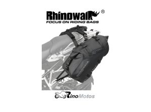 BOLSOS LATERALES PARA MOTO RHINOWALK MT1448 48 LITROS IMPERMEABLE