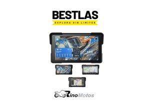 Pantalla Para Moto GPS- 7 «Apple CarPlay / Android Auto Inalámbrico + GPS Satelital Integrado»