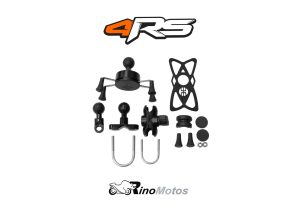 SOPORTE PARA CELULAR MOTO MOXI CON BASE PARA ESPEJO O VOLANTE TIPO X