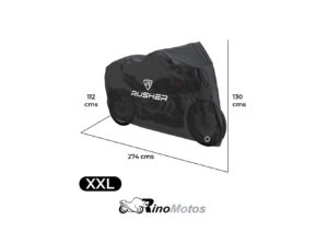 FUNDA PARA MOTO DELUXE RUSHER 2XL