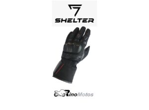 GUANTE SHELTER TOURING1 WP NEGRO