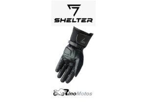 GUANTE SHELTER TOURING1 WP NEGRO