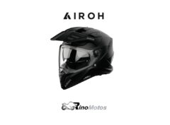 CASCO PARA MOTO AIROH BANDIT NEGRO MATE